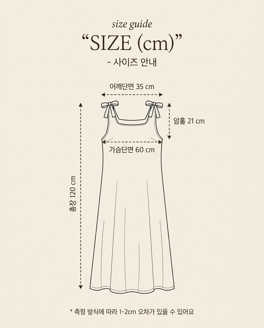 Ribbon Breeze Maxi Dress - 리본 브리즈 맥시 드레스