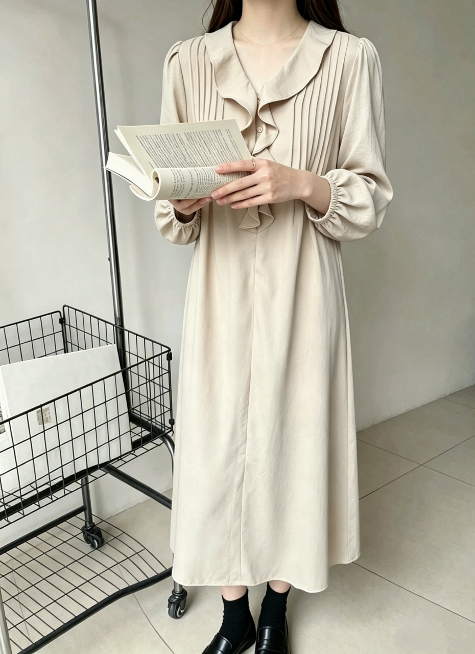 Lumi Ruffle Dress - 루미 러플 원피스