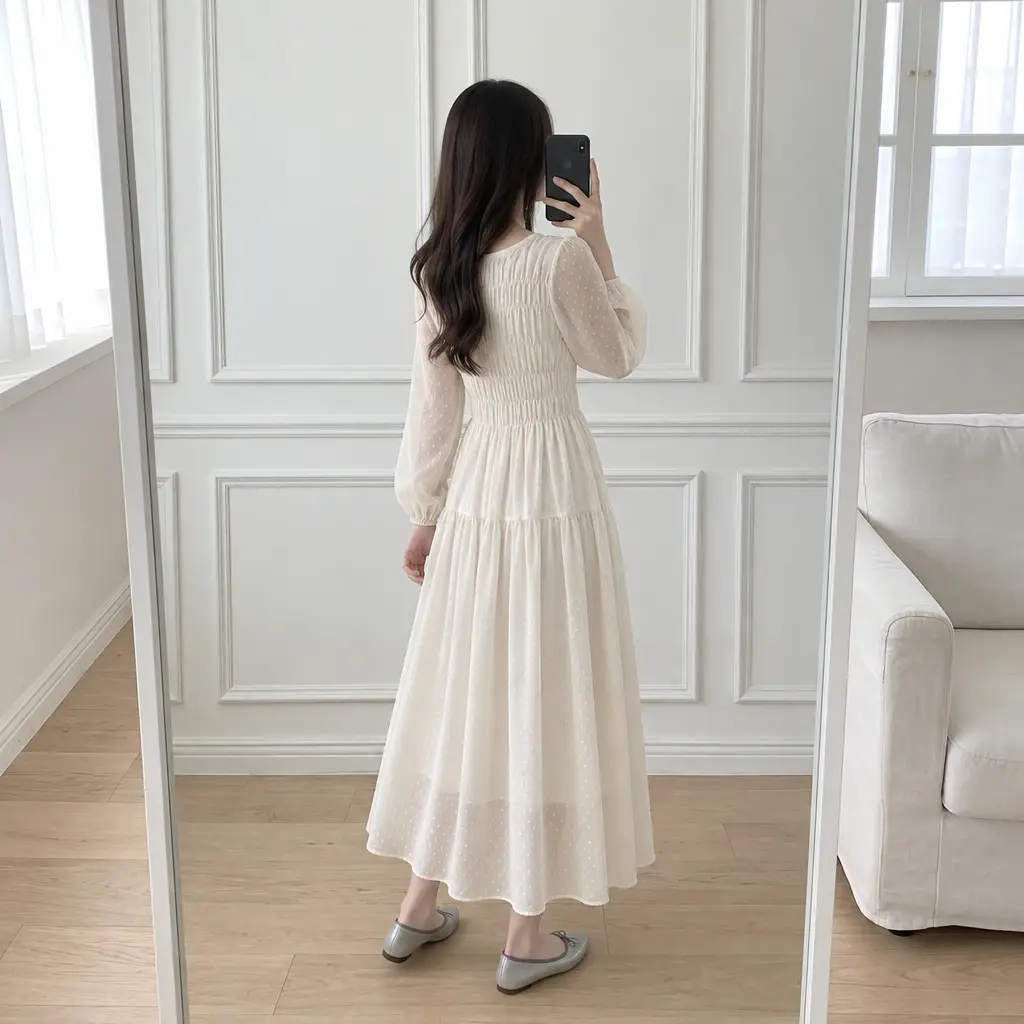 Mellow Dot Dress - 멜로우 도트 원피스