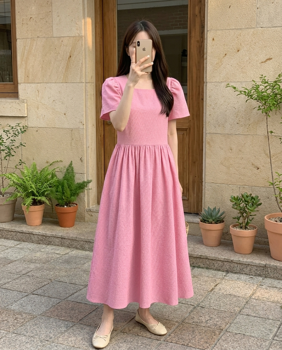 Lovely Picnic Maxi Dress - 러블리 피크닉 맥시 원피스
