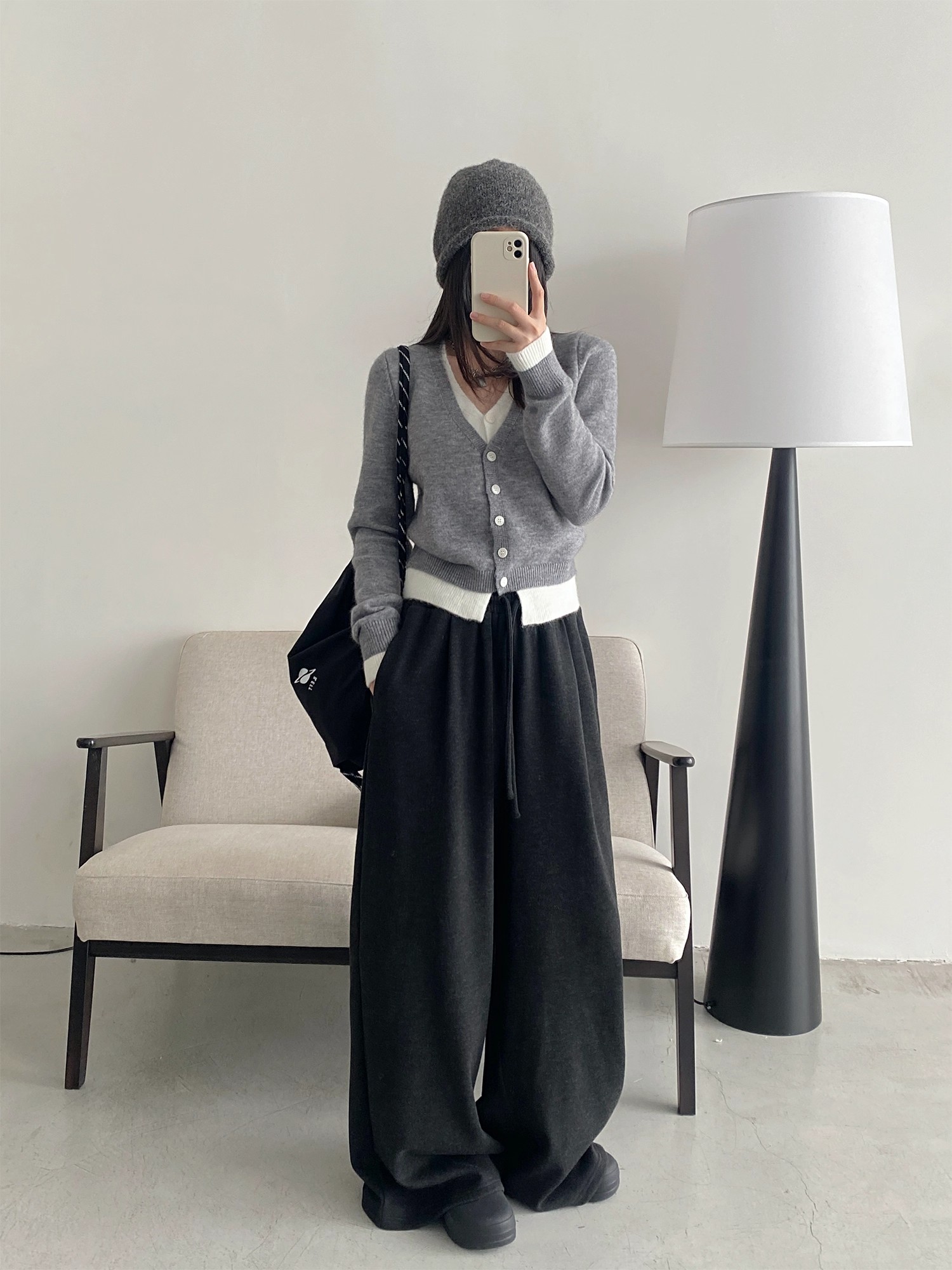 Double Layer Cardigan - 더블 레이어 가디건