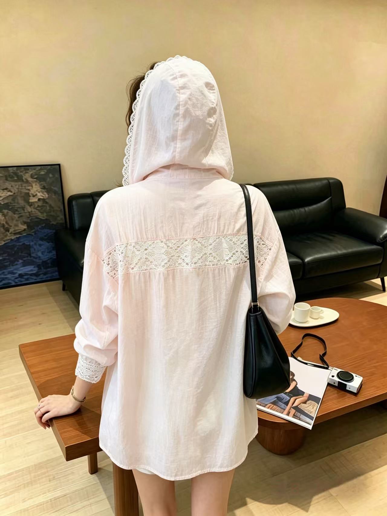 Butter Lace Oversized Shirt - 버터 레이스 오버사이즈 셔츠