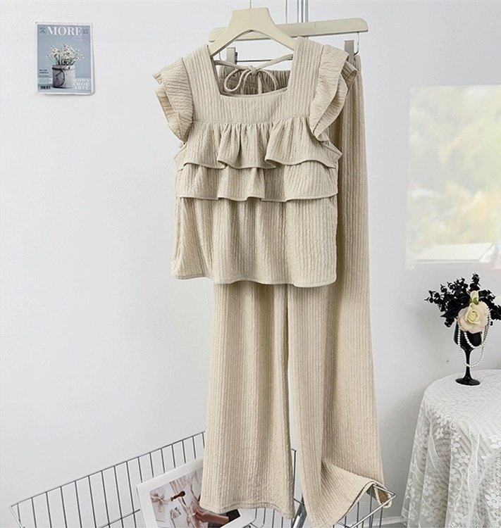 Frill Breeze Two Piece Set - 프릴 브리즈 투피스 세트