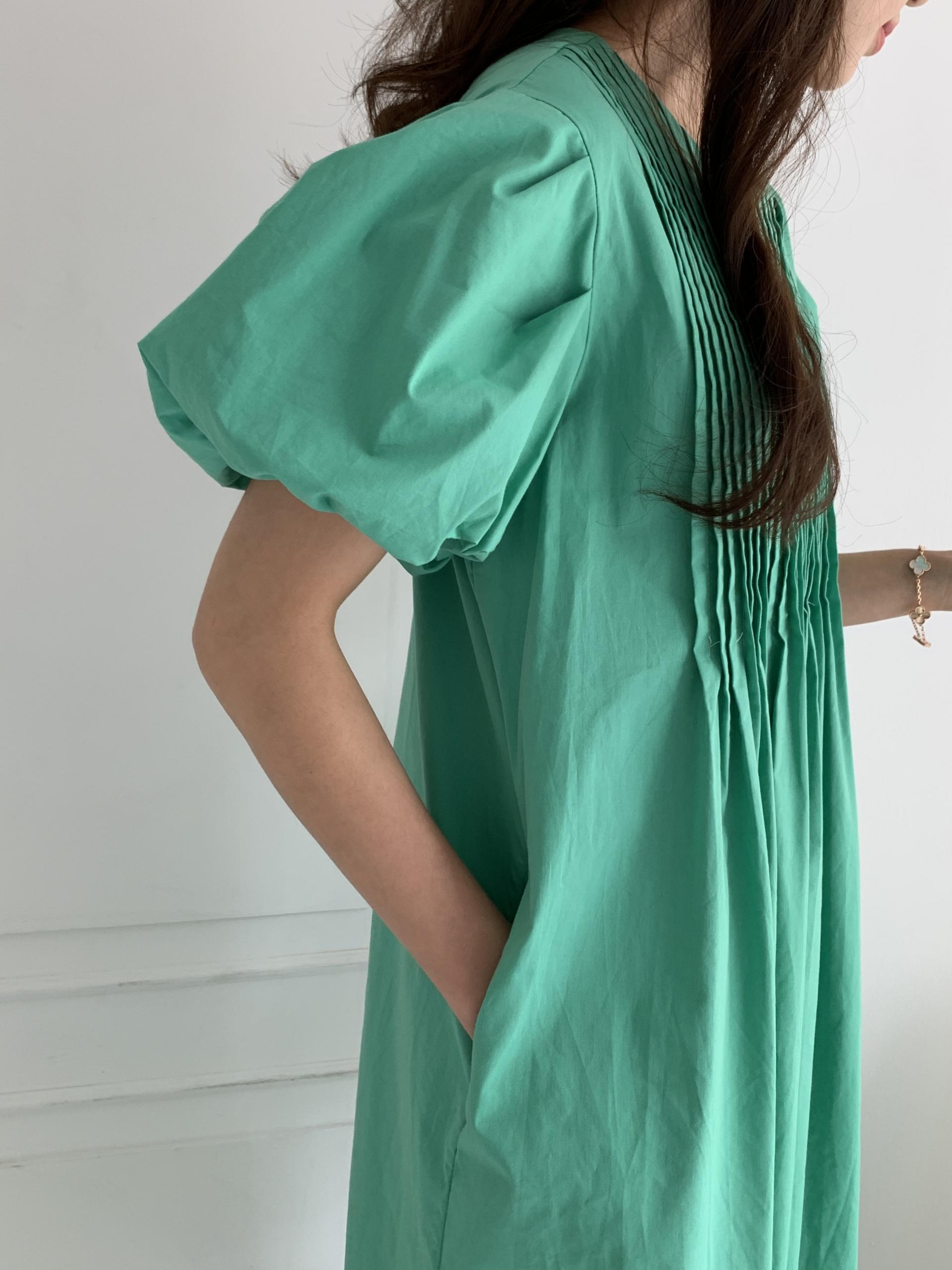 소피 핀턱 퍼프 드레스 - Sophie Pintuck Puff Dress
