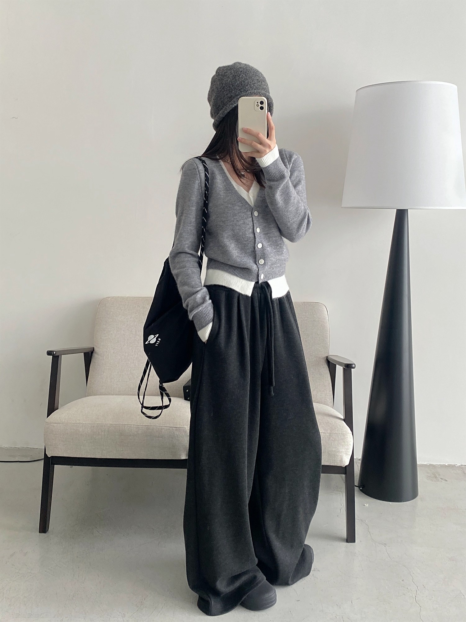 Double Layer Cardigan - 더블 레이어 가디건