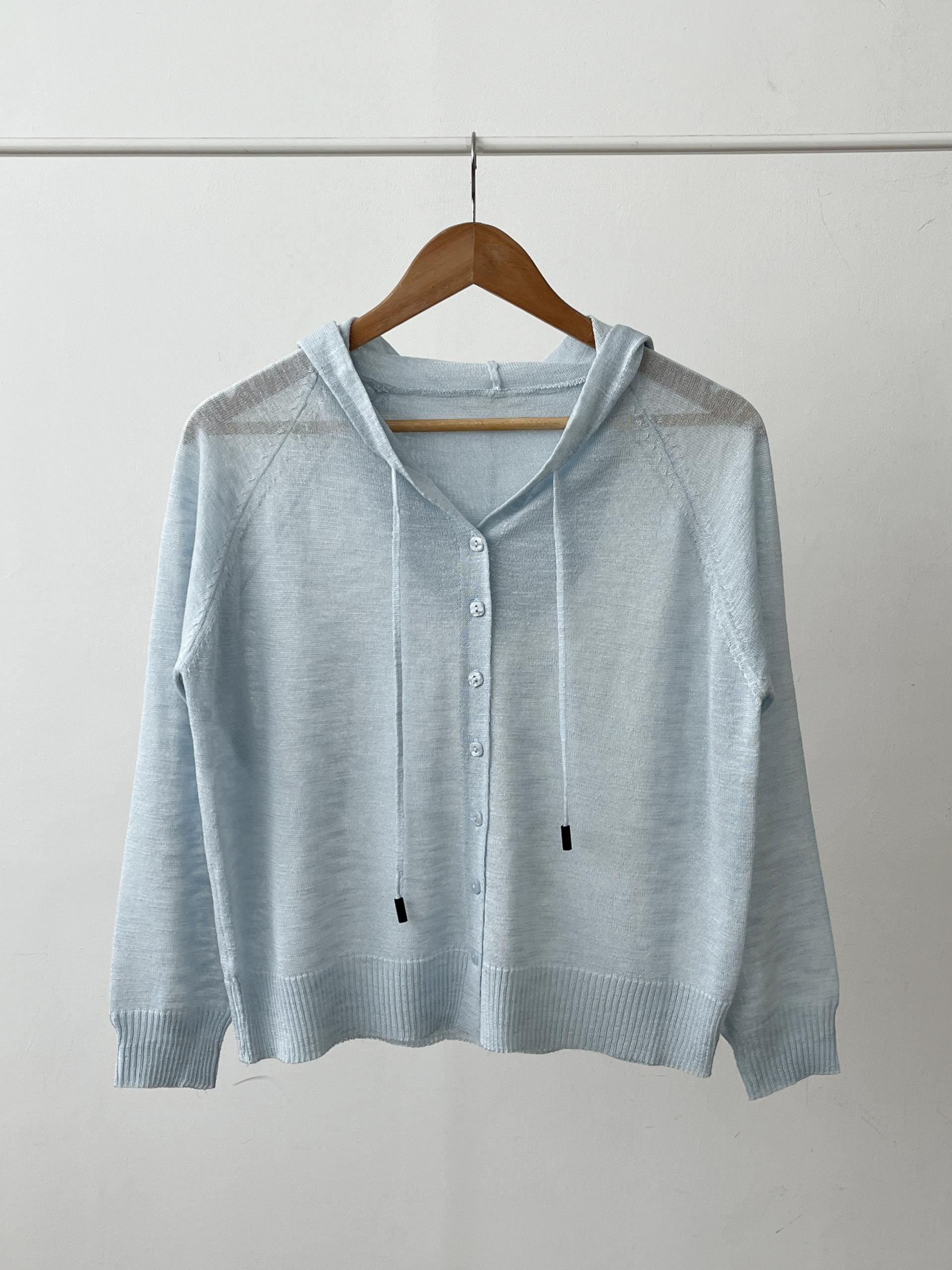 Premium Linen Touch Cardigan - 프리미엄 린넨 터치 가디건