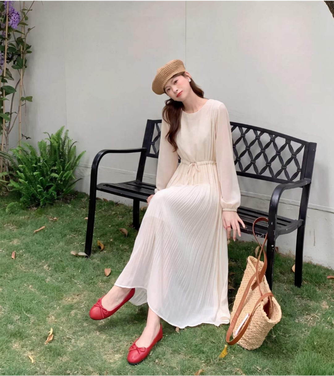 Serene Chiffon Dress - 세린 쉬폰 원피스