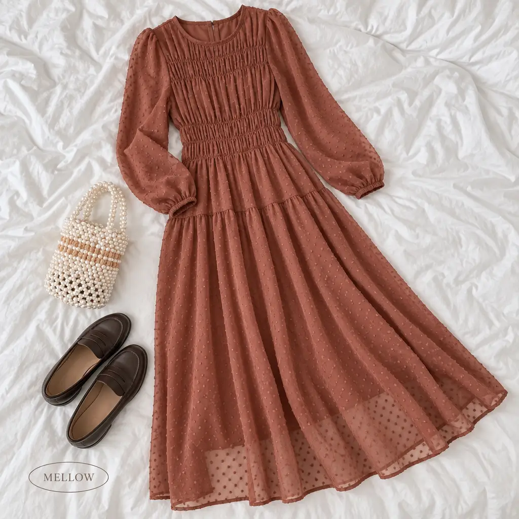 Mellow Dot Dress - 멜로우 도트 원피스