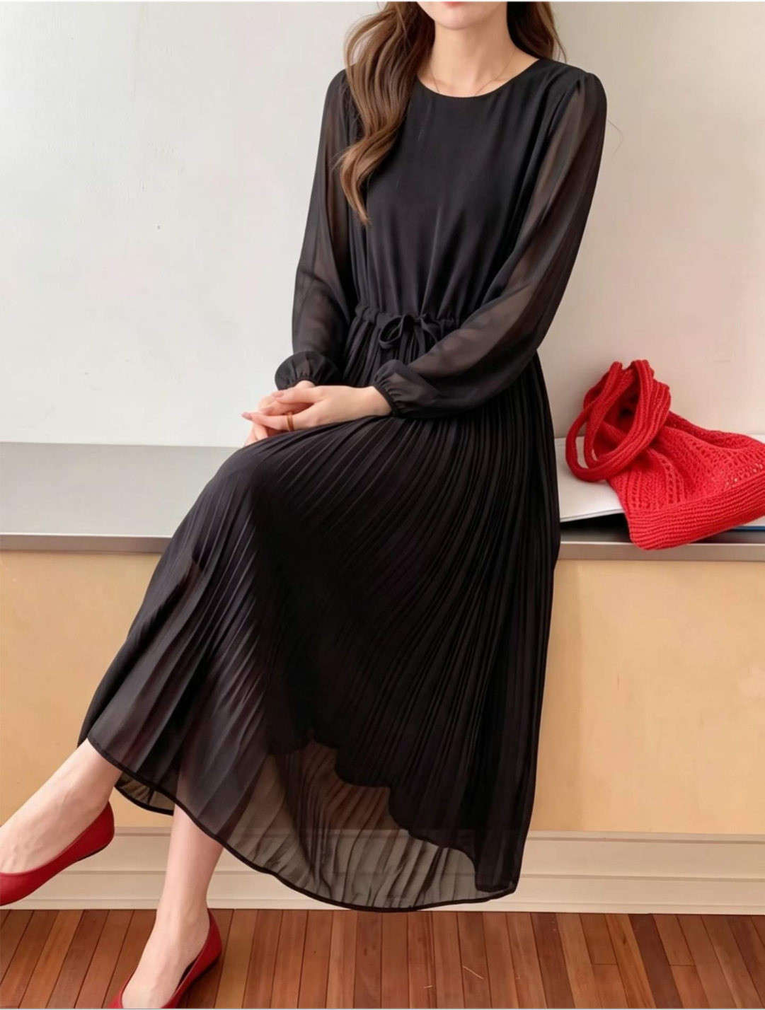 Serene Chiffon Dress - 세린 쉬폰 원피스