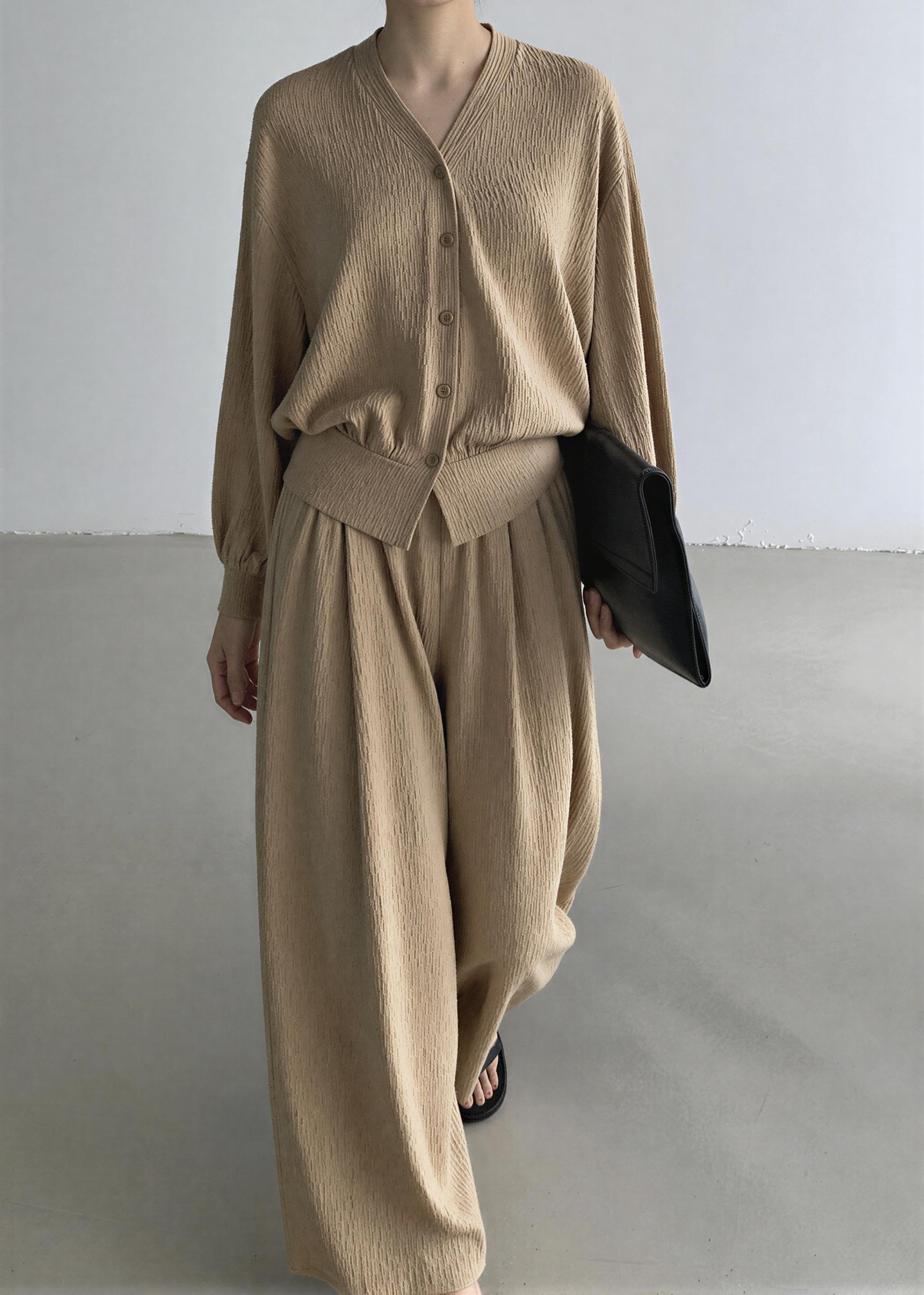 Lumi Lounge Pleats Set - 루미 라운지 플리츠 세트