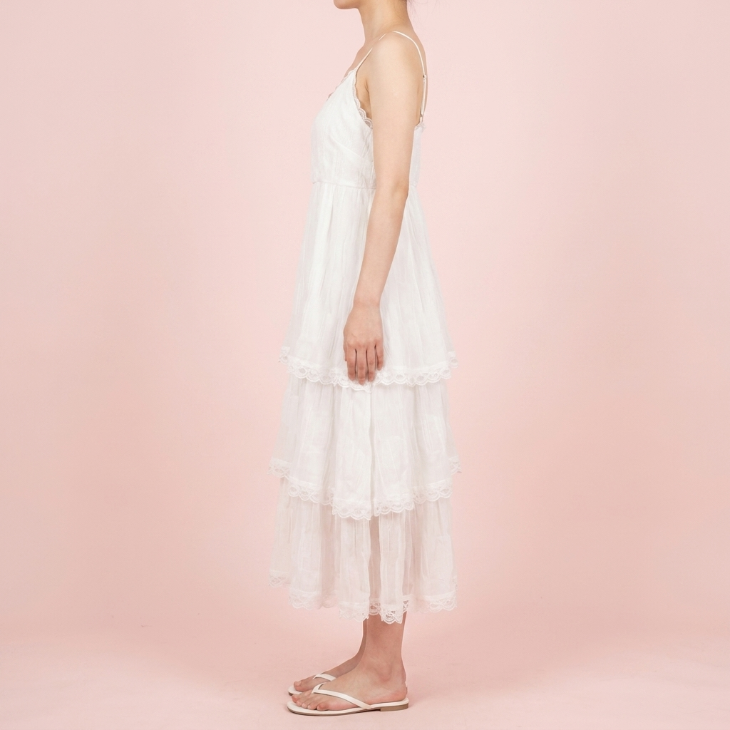 Puffy Long Dress - 퍼피 롱 드레스 (1+1 SALE)
