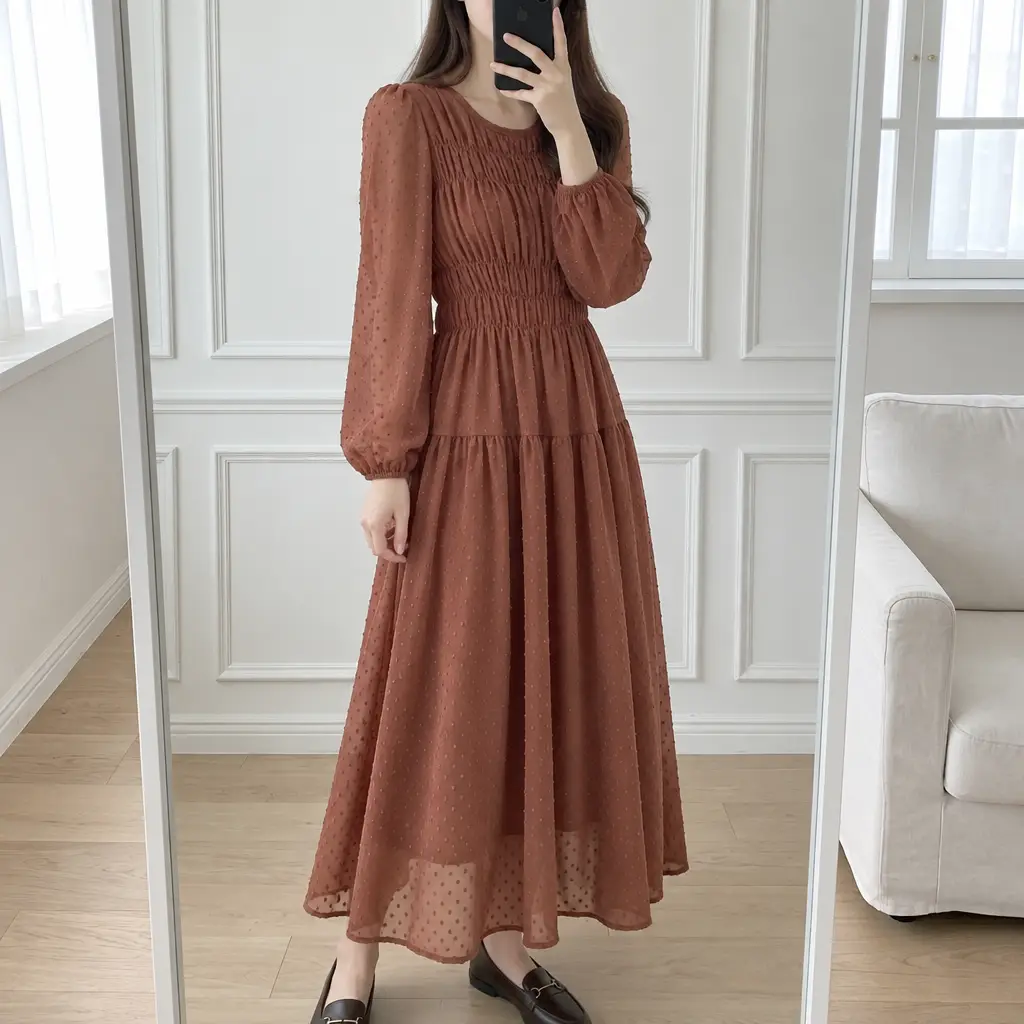 Mellow Dot Dress - 멜로우 도트 원피스