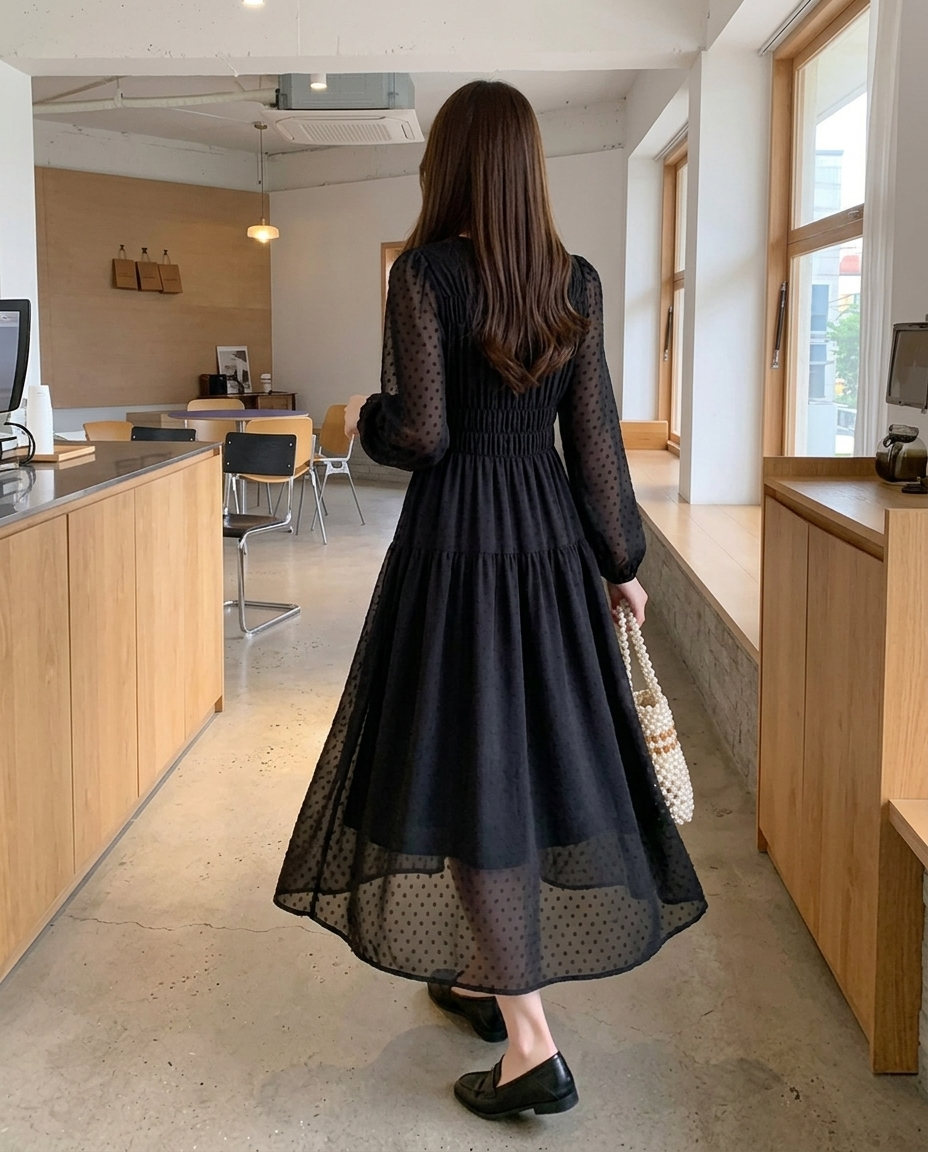 Mellow Dot Dress - 멜로우 도트 원피스