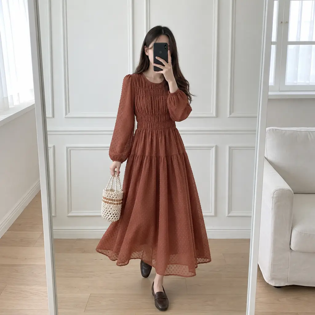 Mellow Dot Dress - 멜로우 도트 원피스