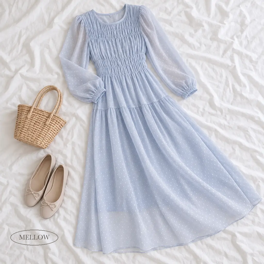 Mellow Dot Dress - 멜로우 도트 원피스
