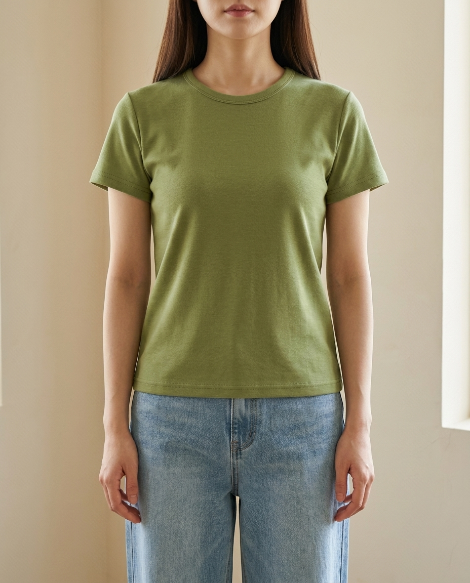 Modern Basic Slim Tee-모던 베이직 슬림 티