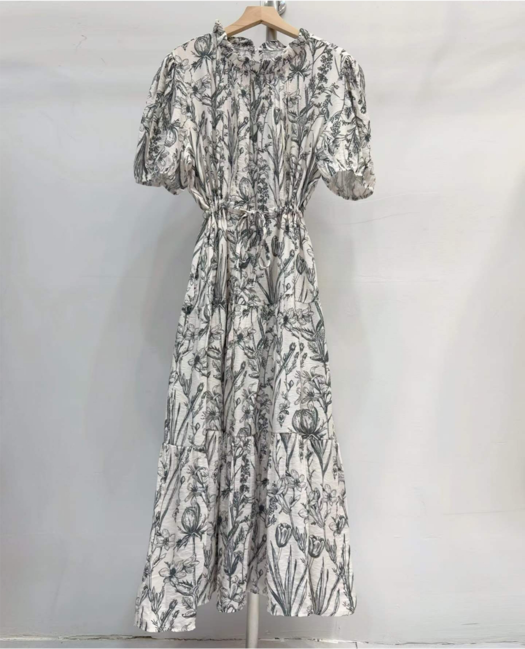 Botanical Muse Puff Dress - 보태니컬 뮤즈 퍼프 원피스