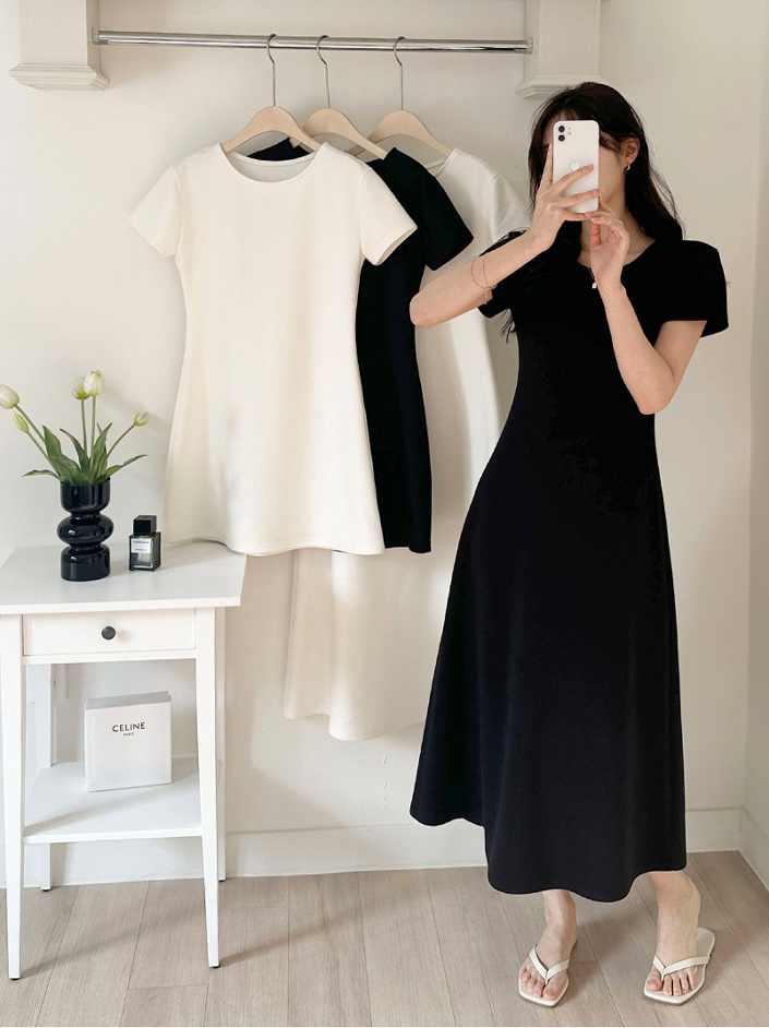 Pureline Flare Dress - 퓨어라인 플레어 드레스
