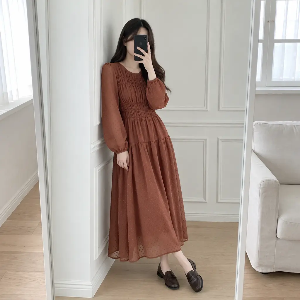 Mellow Dot Dress - 멜로우 도트 원피스