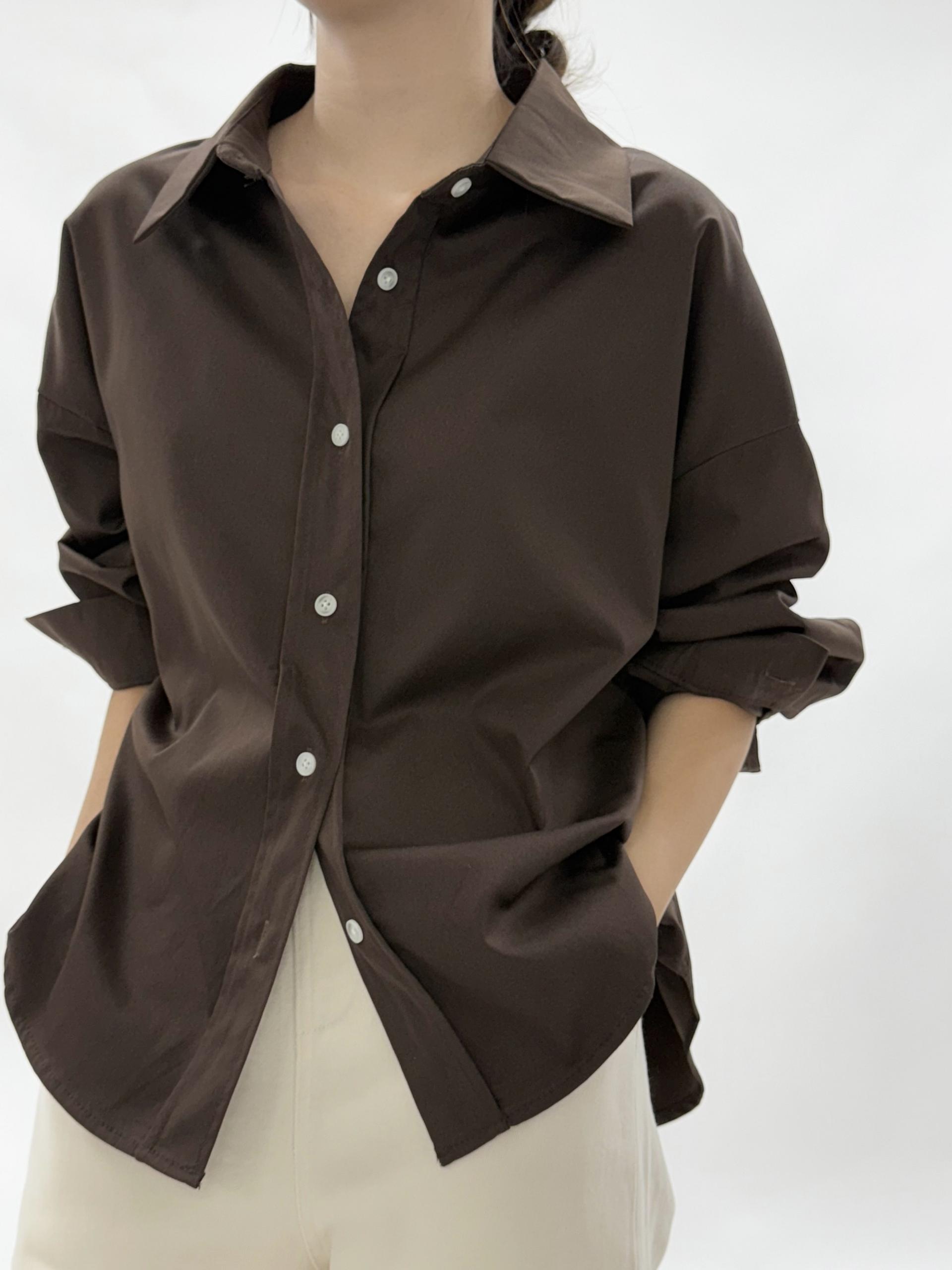 Soft Daily Collar Shirt - 소프트 데일리 카라 셔츠