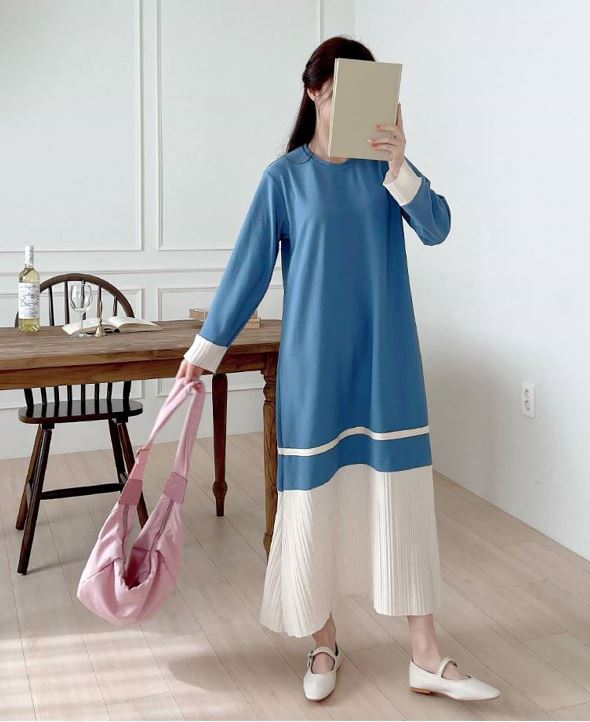 Classic Layered Dress - 클래식 레이어드 원피스