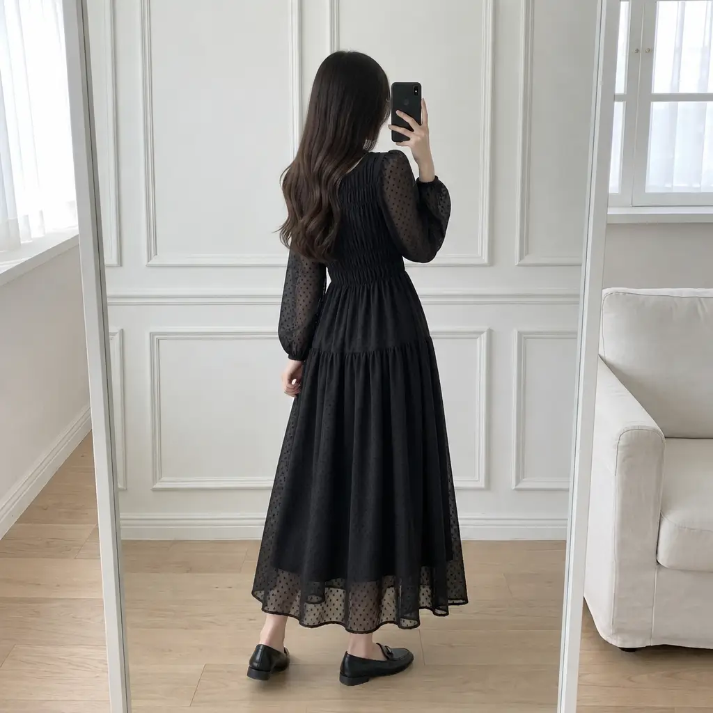 Mellow Dot Dress - 멜로우 도트 원피스