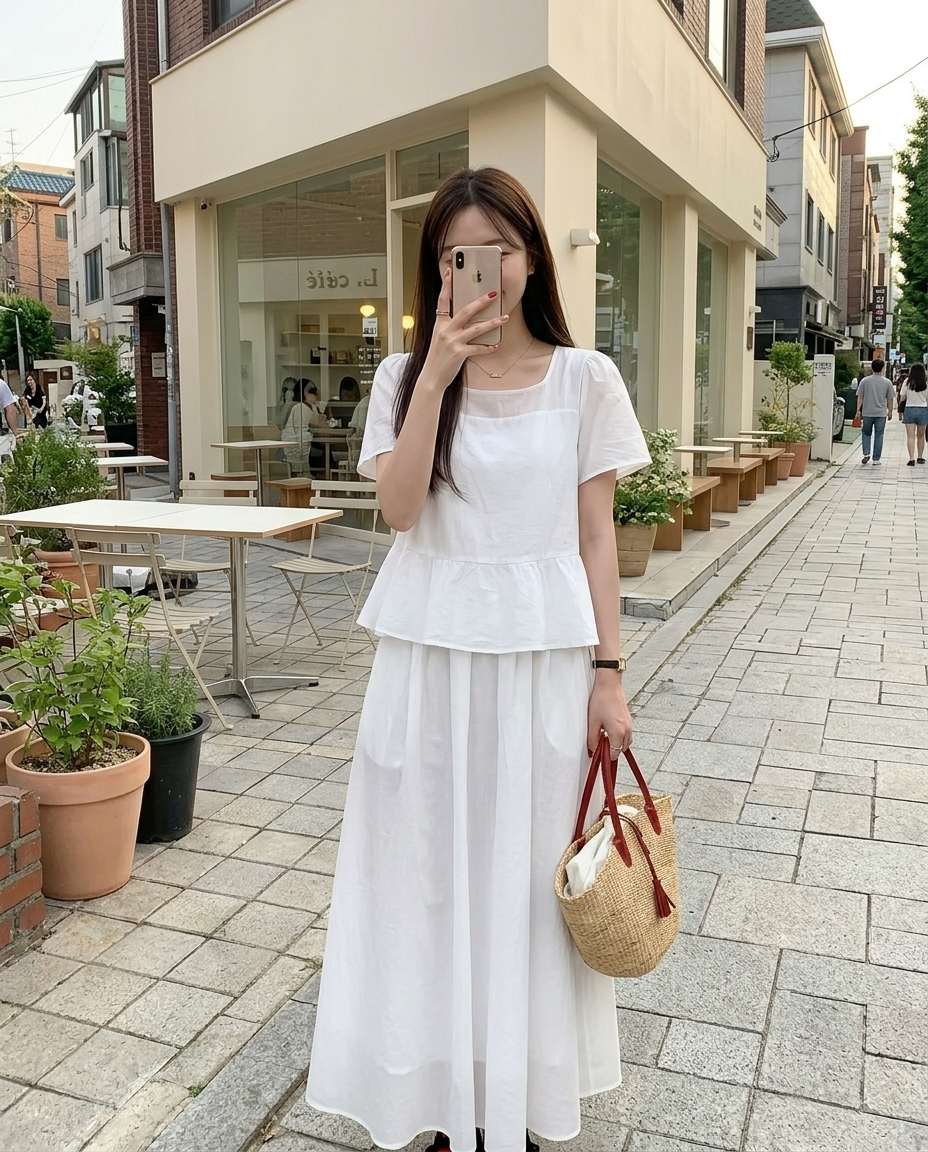 Soft Breeze Two Piece Set - 소프트 브리즈 투피스 세트