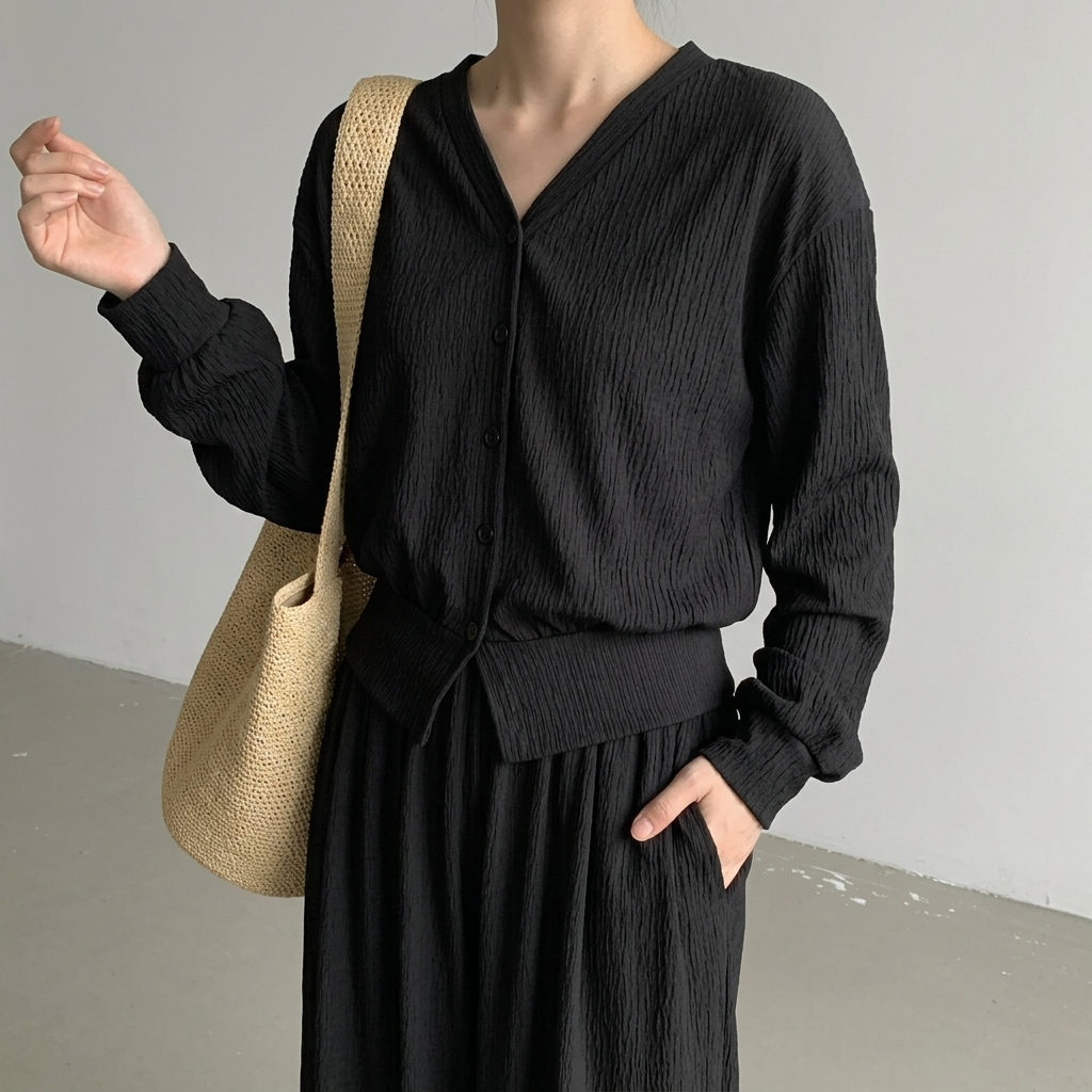 Lumi Lounge Pleats Set - 루미 라운지 플리츠 세트