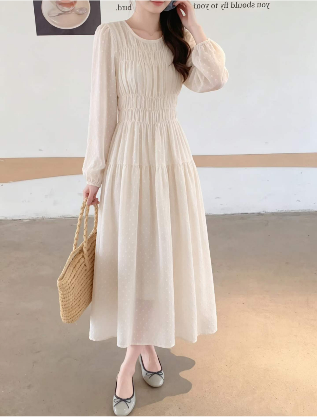Mellow Dot Dress - 멜로우 도트 원피스