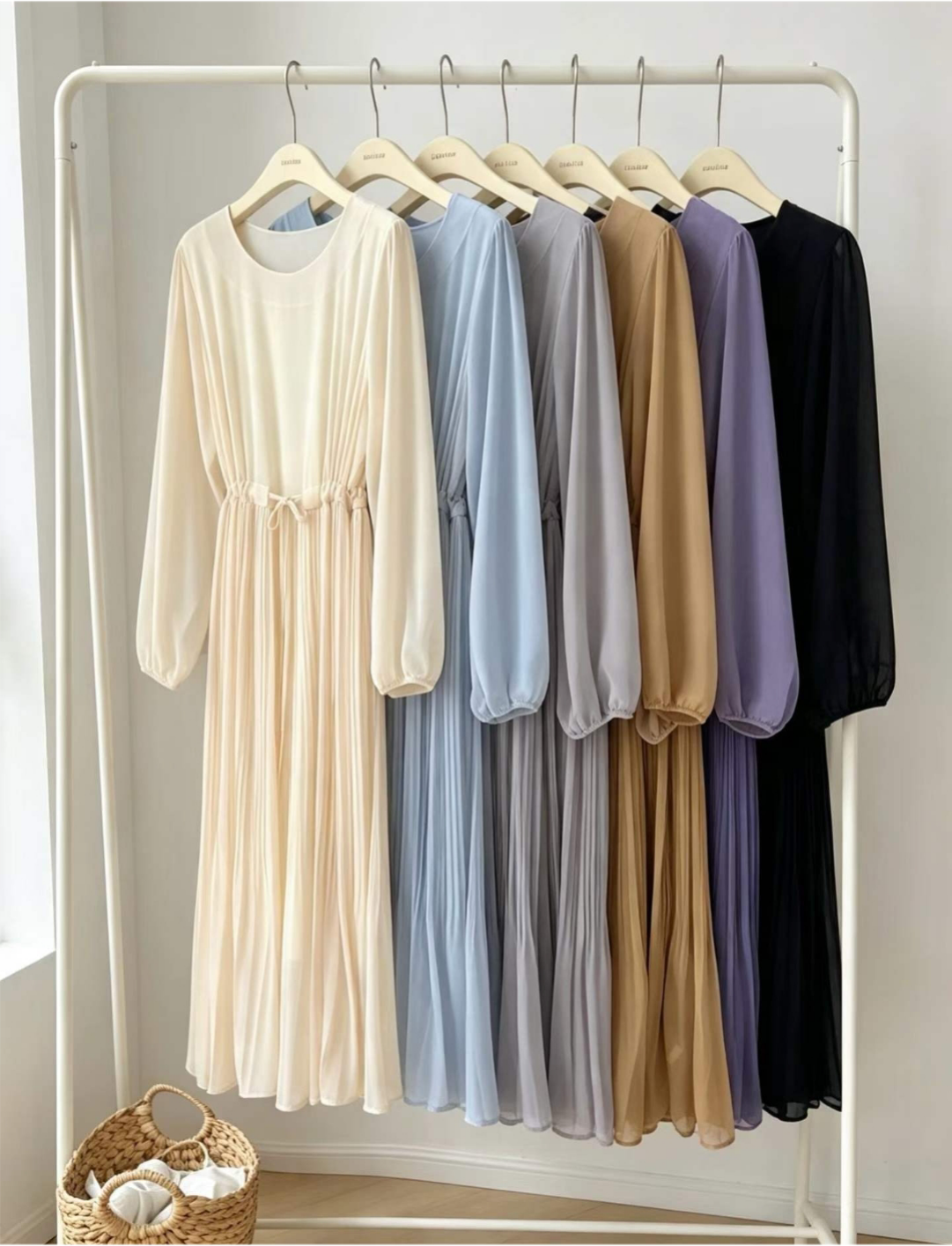 Serene Chiffon Dress - 세린 쉬폰 원피스