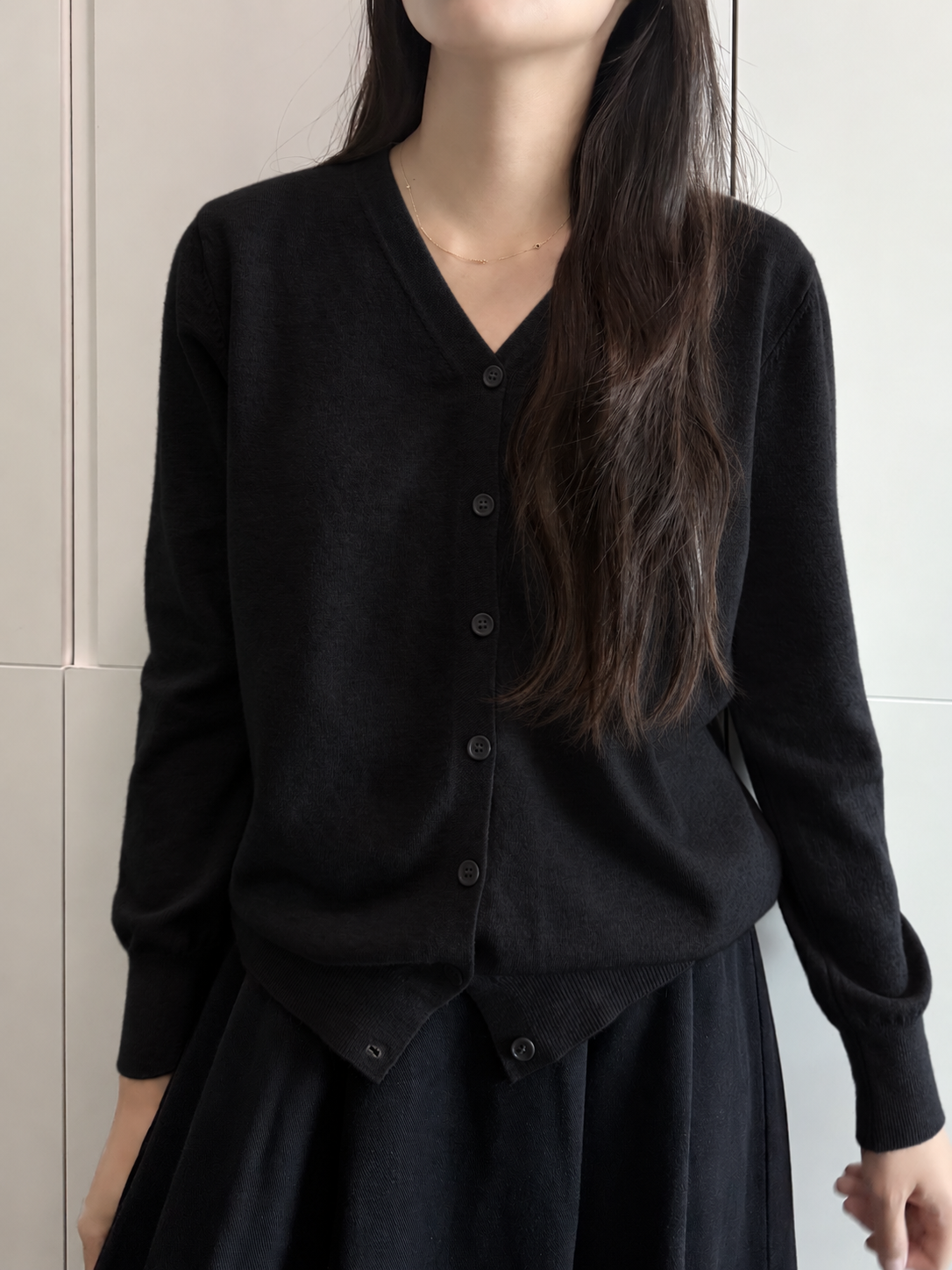 Daily Wool Button Cardigan - 데일리 울 버튼 가디건