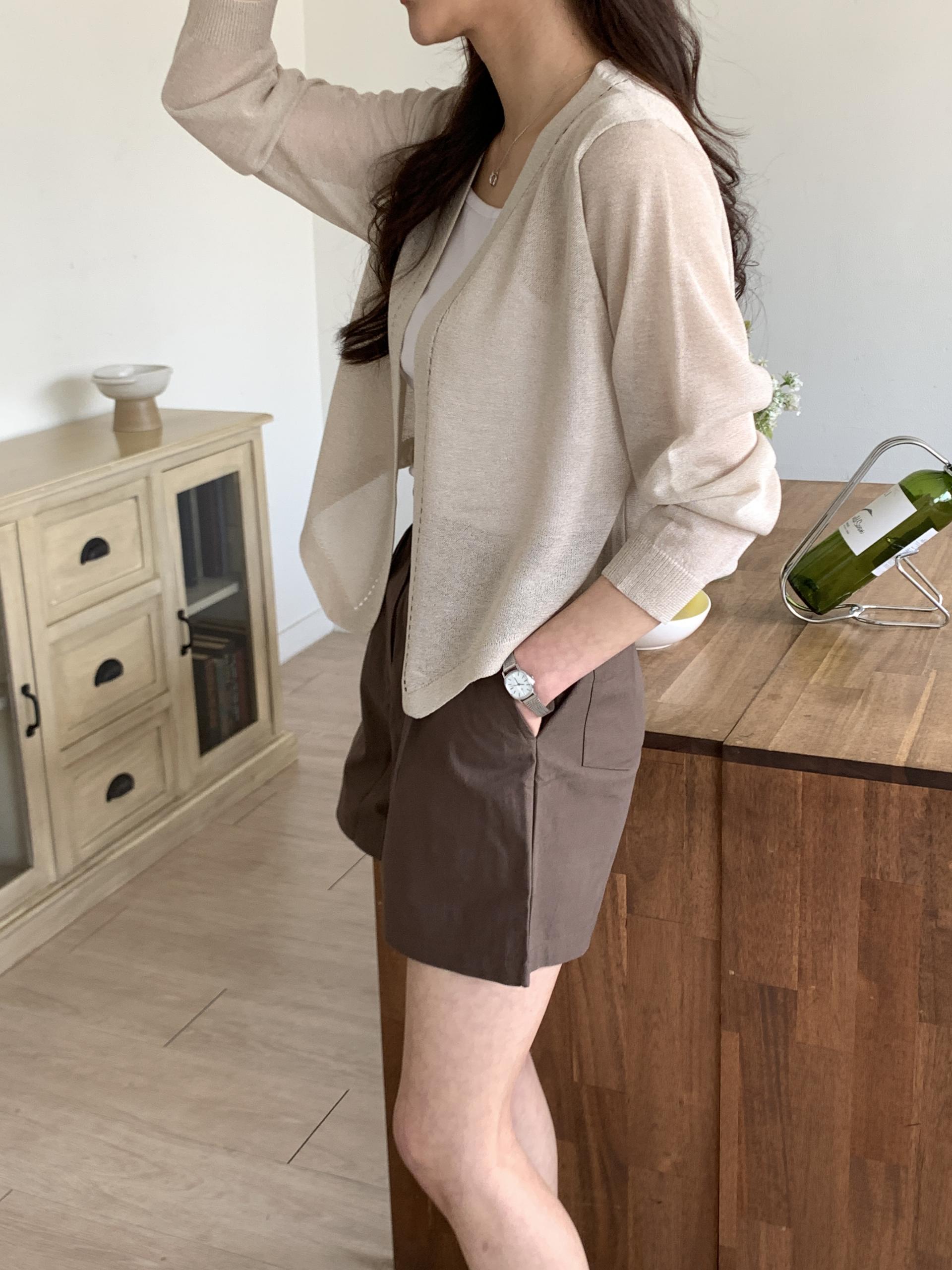 Sheer Line Cardigan - 시어라인 가디건
