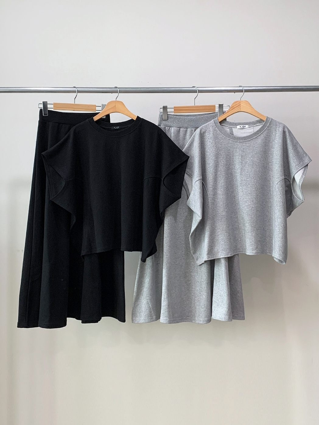 Daily Flare Two Piece Set - 데일리 플레어 투피스 세