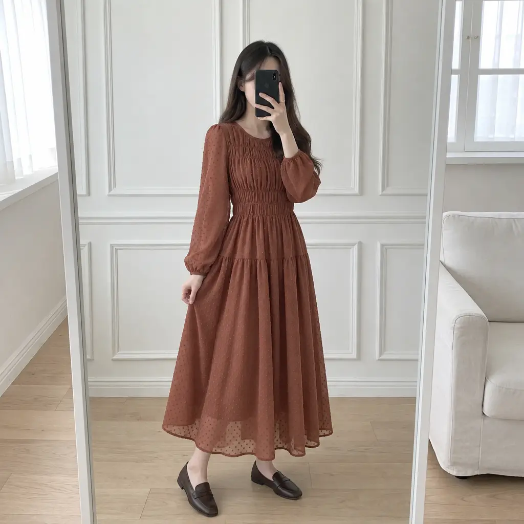 Mellow Dot Dress - 멜로우 도트 원피스