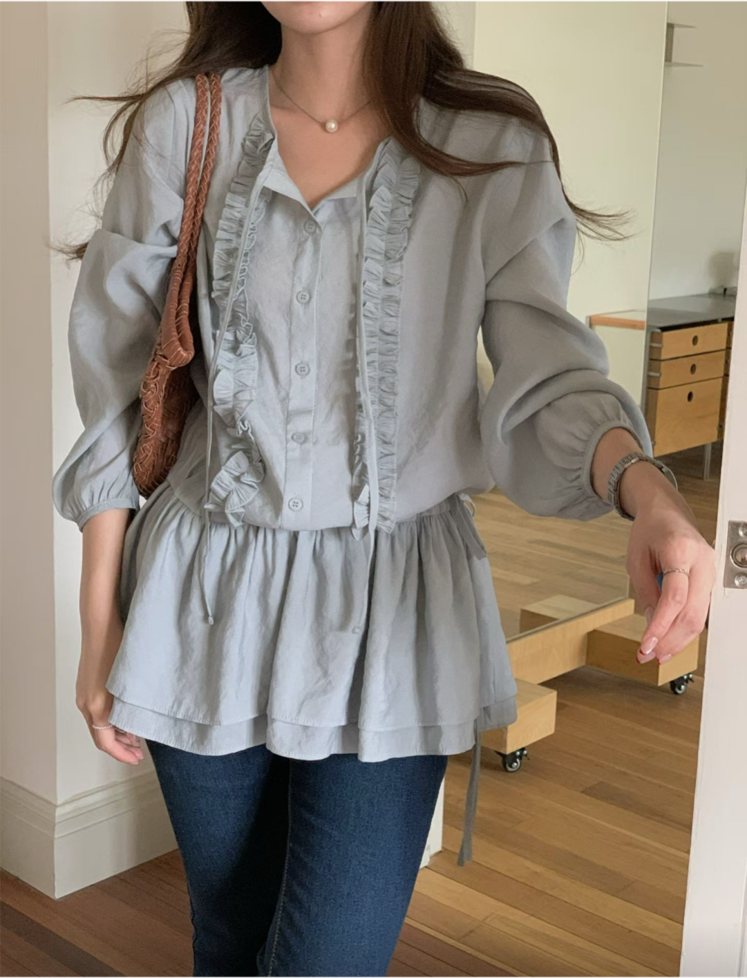 Lovely Ruffle Blouse - 러블리 프릴 블라우스