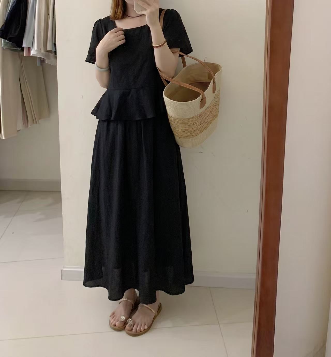 Soft Breeze Two Piece Set - 소프트 브리즈 투피스 세트