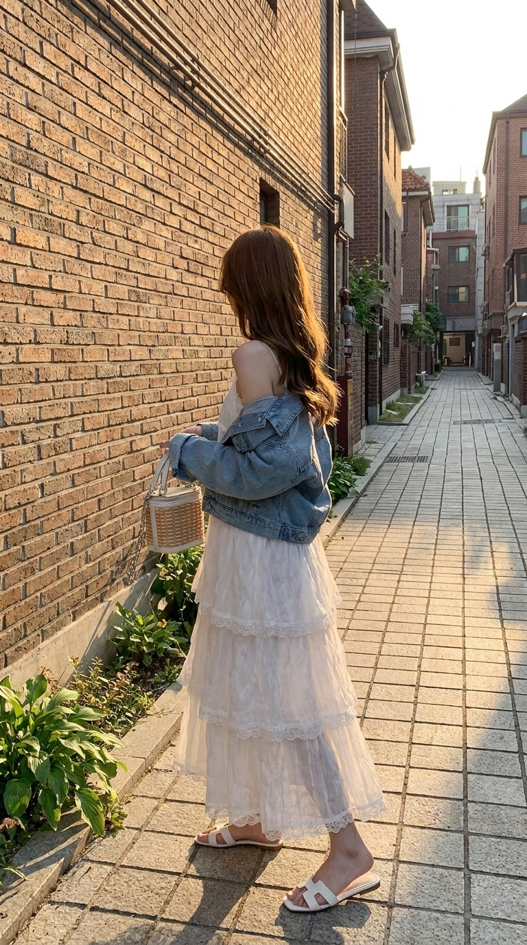 Puffy Long Dress - 퍼피 롱 드레스 (1+1 SALE)