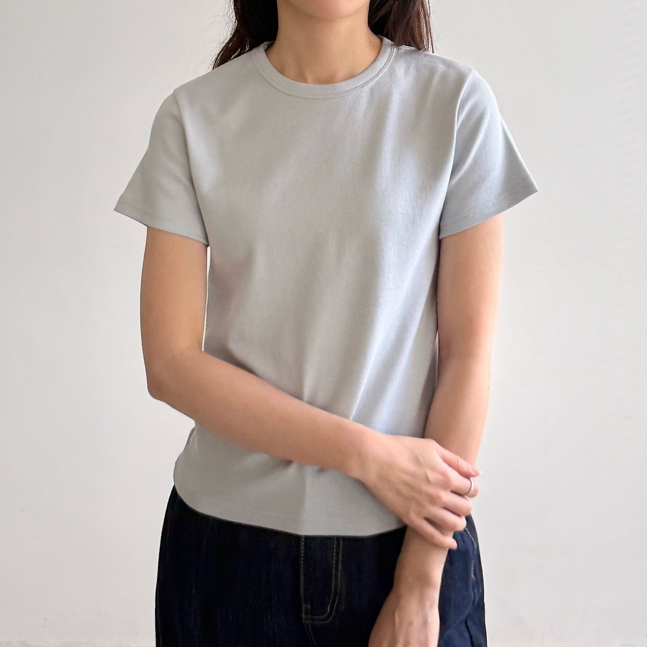 Modern Basic Slim Tee-모던 베이직 슬림 티