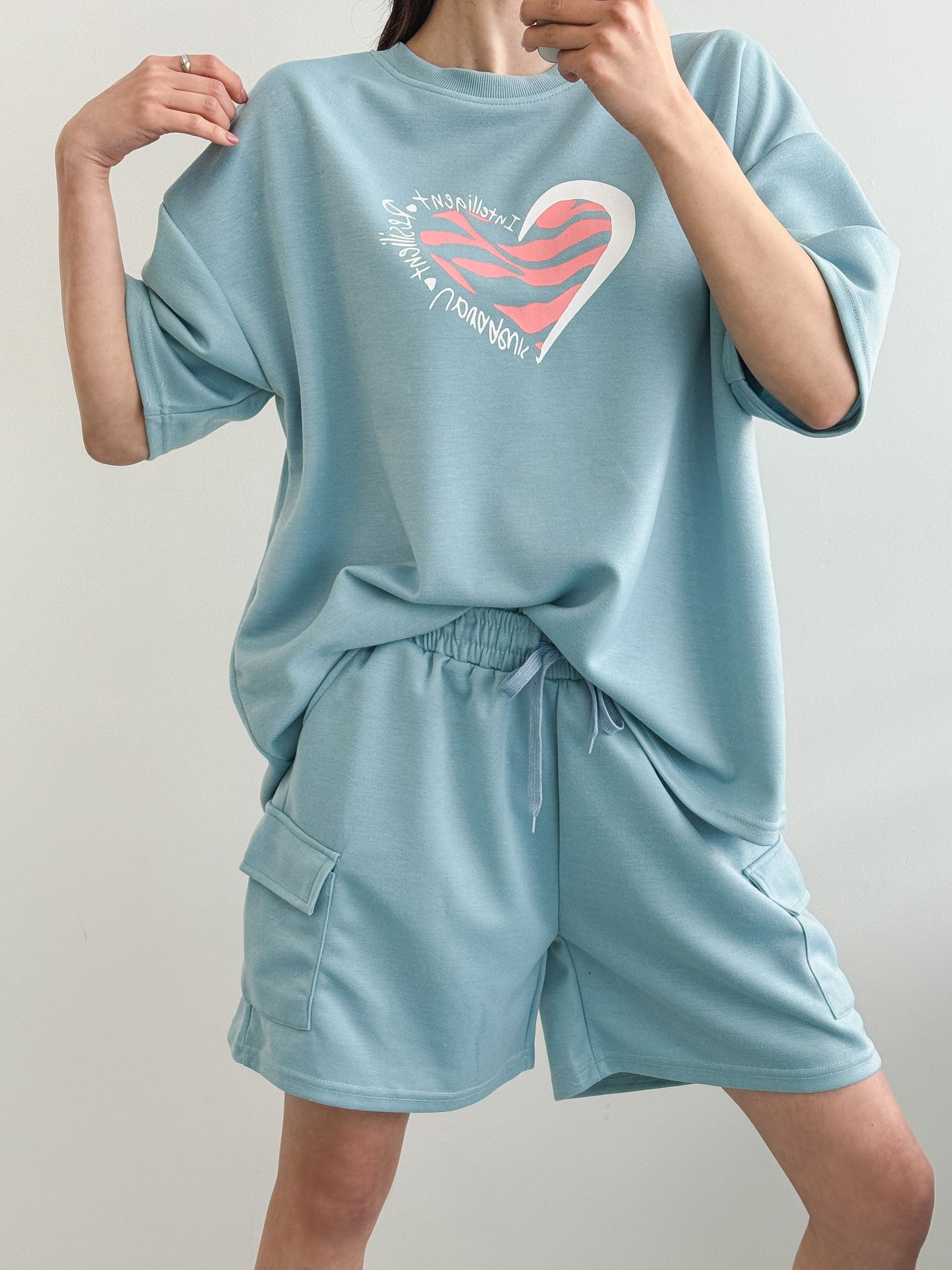 Candy Heart Lounge Set - 캔디 하트 라운지 세트