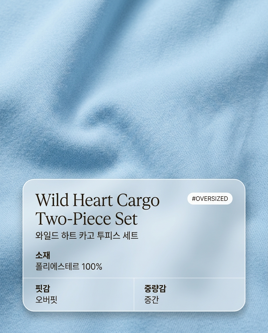 Candy Heart Lounge Set - 캔디 하트 라운지 세트