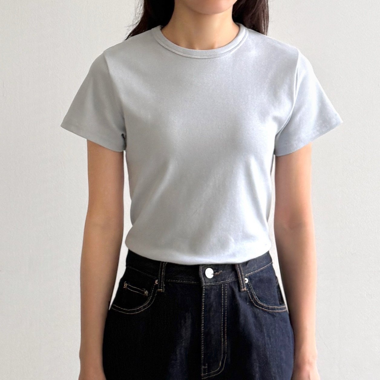 Modern Basic Slim Tee-모던 베이직 슬림 티
