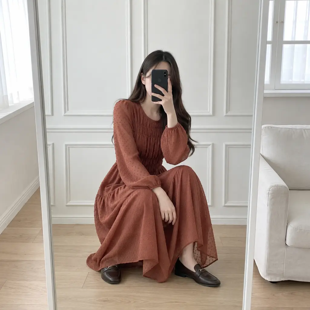 Mellow Dot Dress - 멜로우 도트 원피스