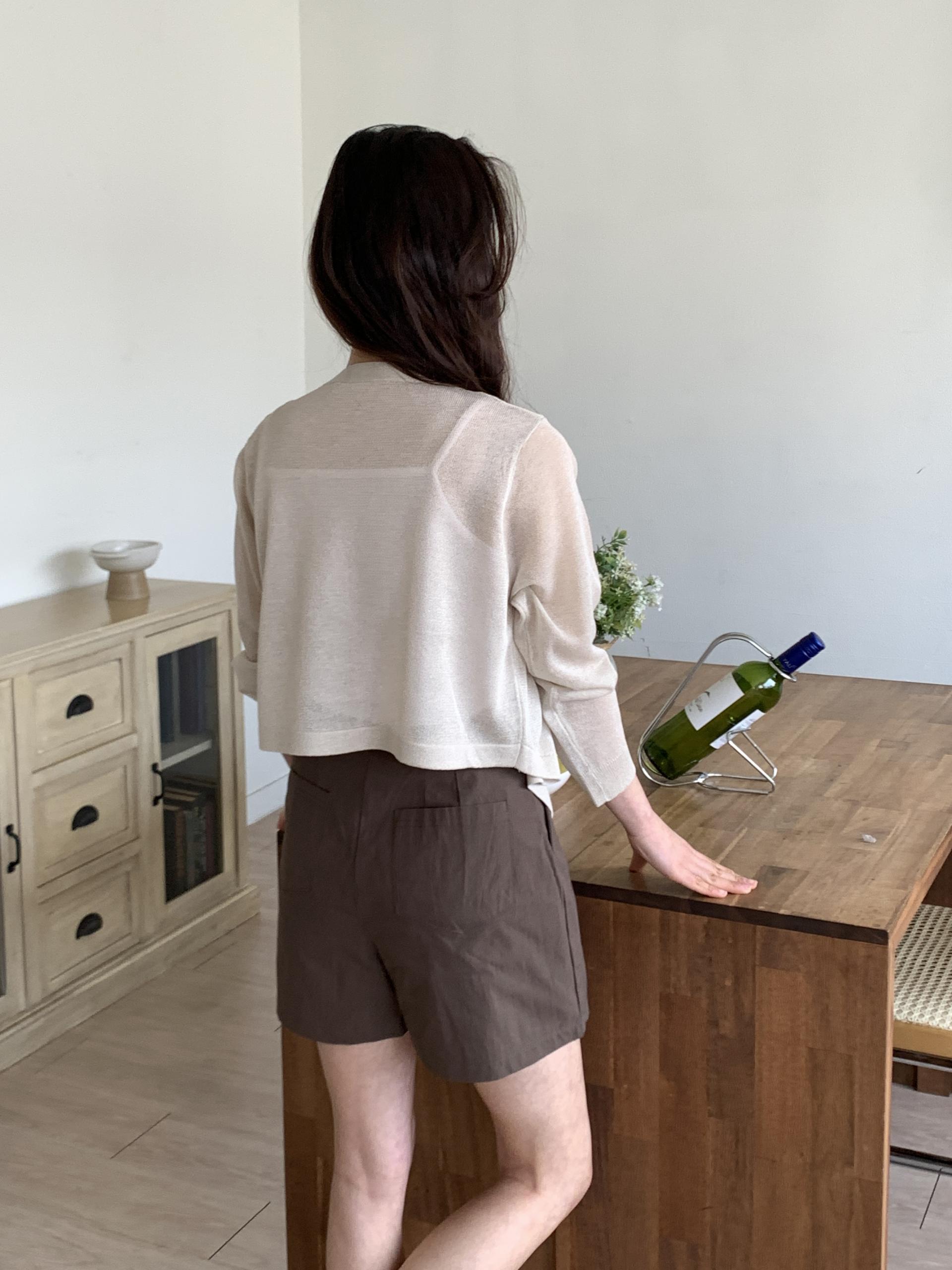 Sheer Line Cardigan - 시어라인 가디건