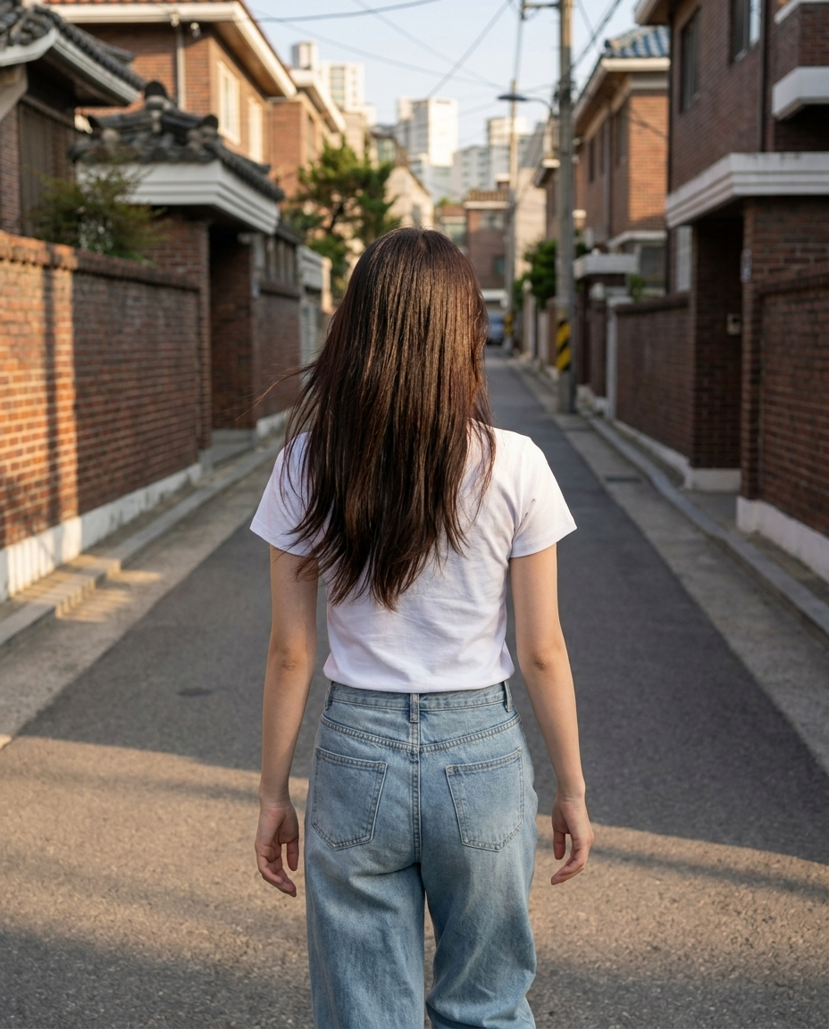 Modern Basic Slim Tee-모던 베이직 슬림 티