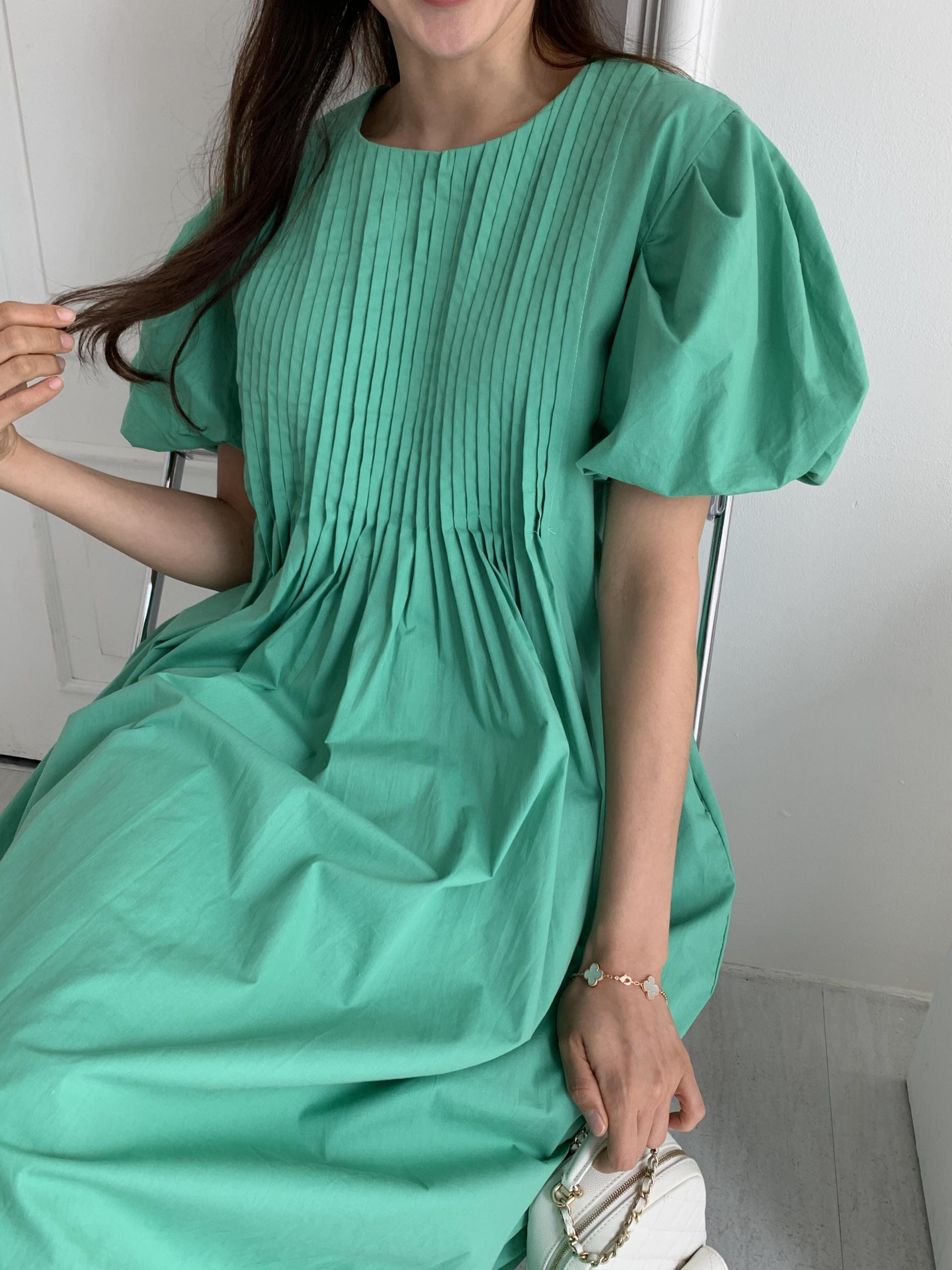 소피 핀턱 퍼프 드레스 - Sophie Pintuck Puff Dress