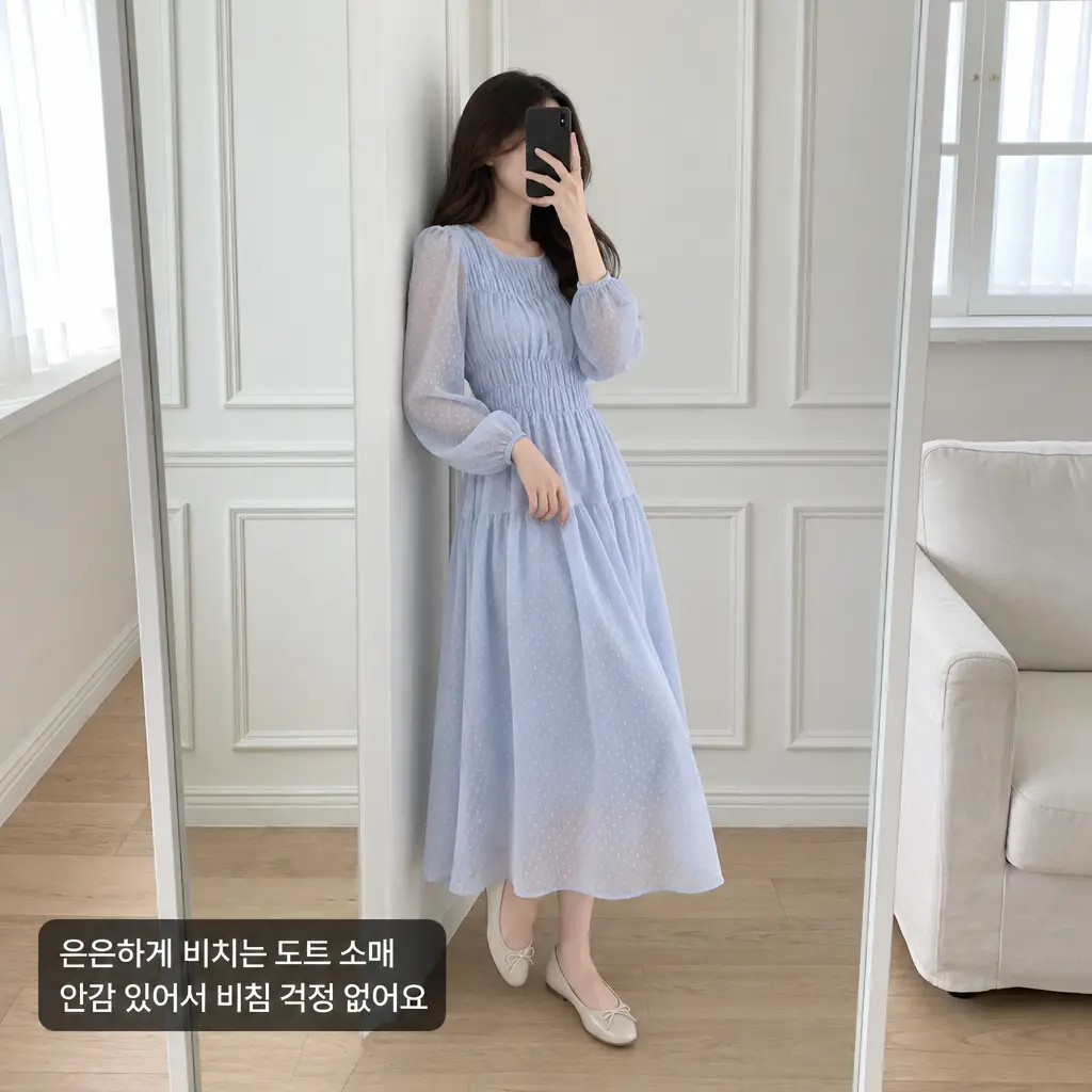Mellow Dot Dress - 멜로우 도트 원피스