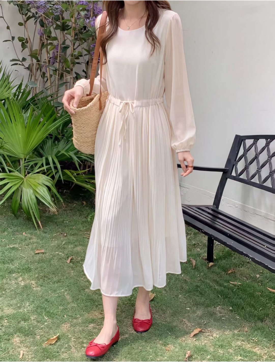 Serene Chiffon Dress - 세린 쉬폰 원피스