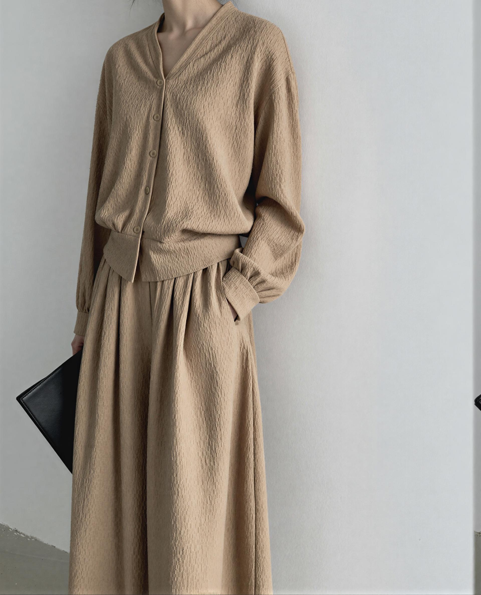 Lumi Lounge Pleats Set - 루미 라운지 플리츠 세트
