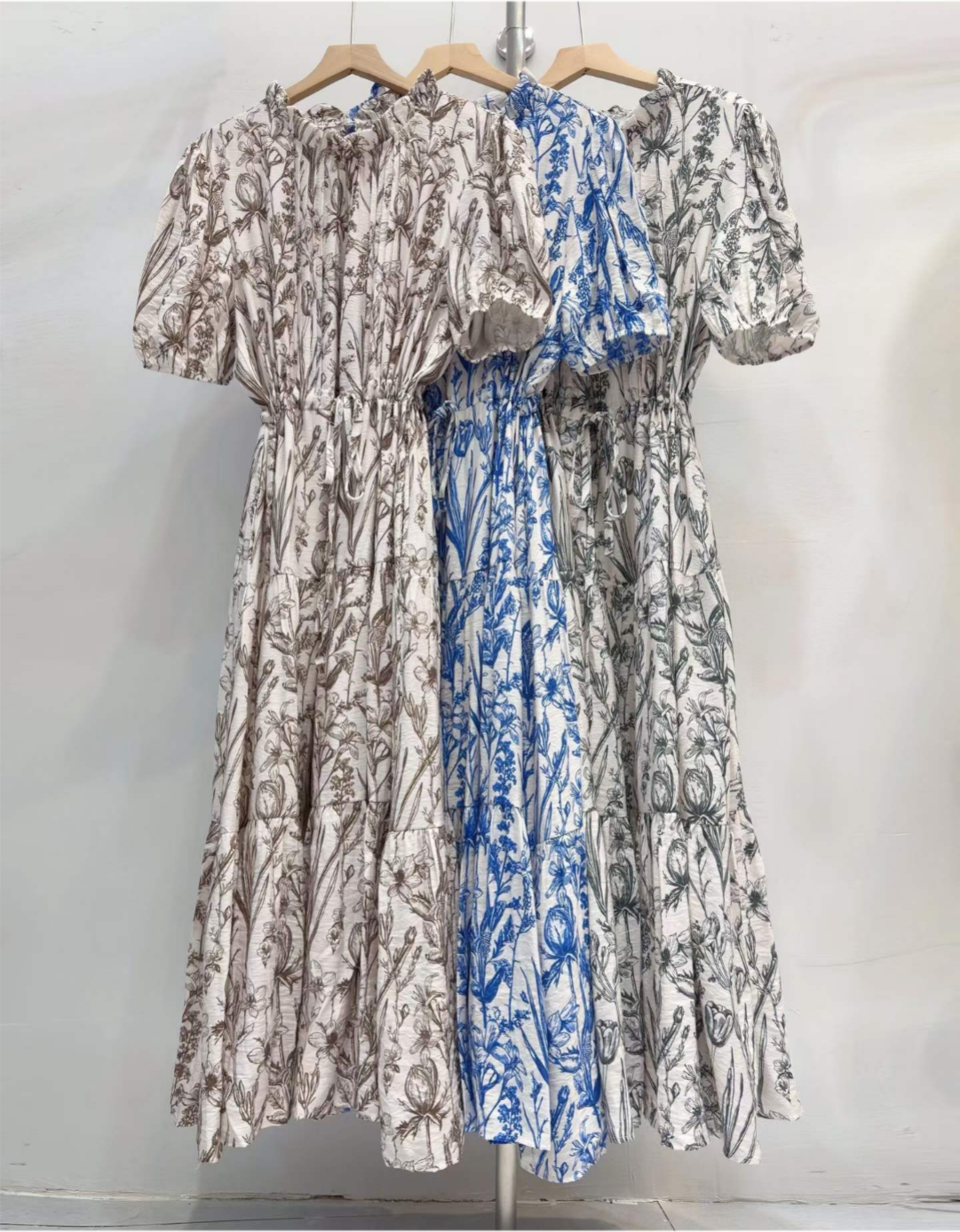 Botanical Muse Puff Dress - 보태니컬 뮤즈 퍼프 원피스