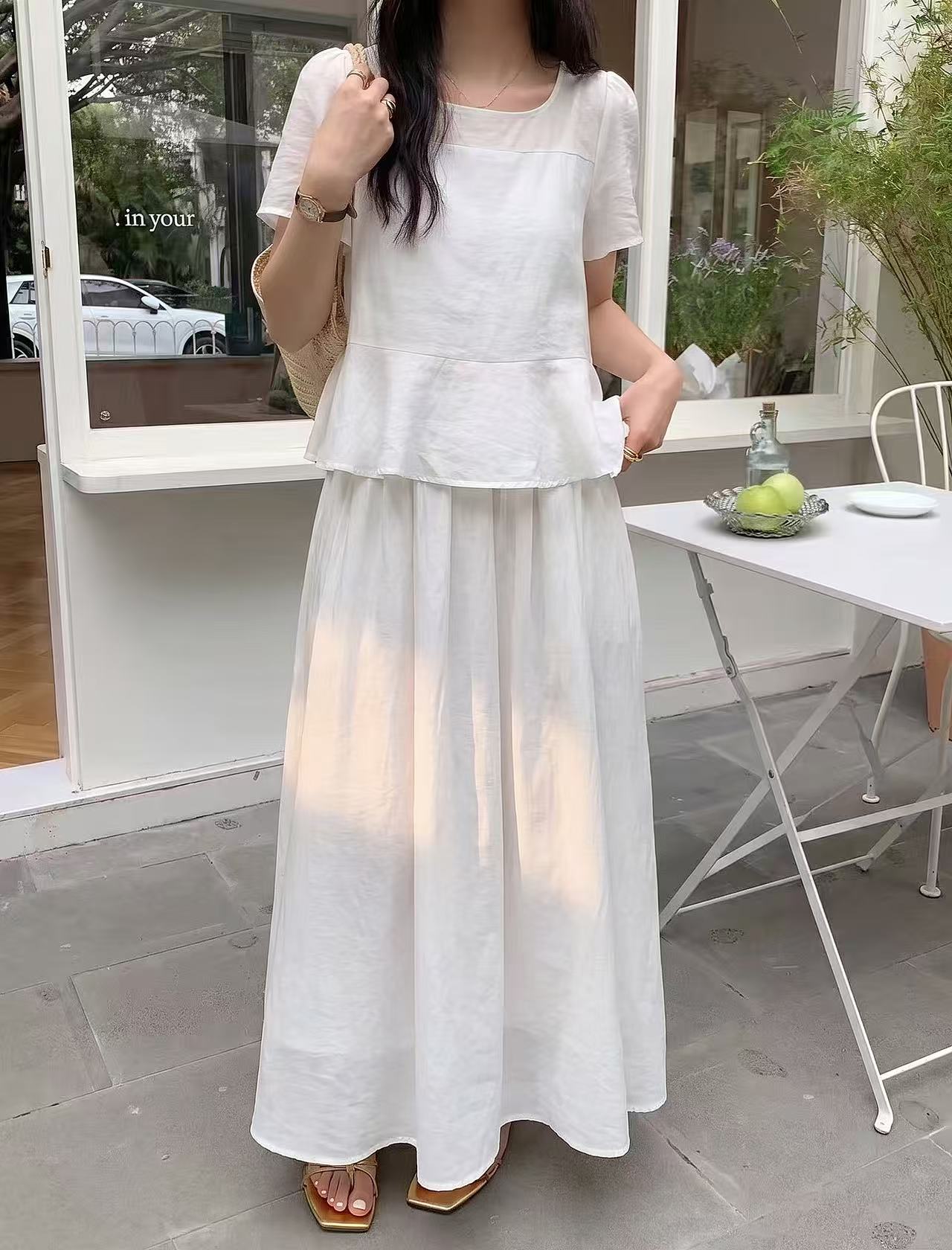 Soft Breeze Two Piece Set - 소프트 브리즈 투피스 세트